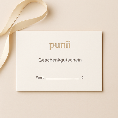 punii Geschenkgutschein