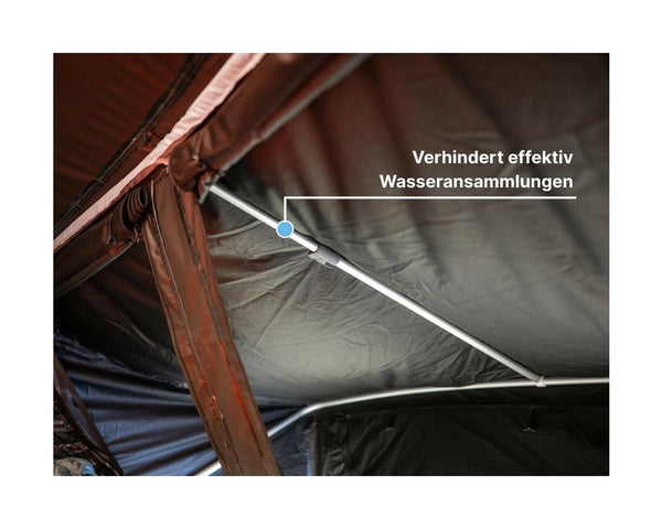 toko - Dachzelt Regenstange